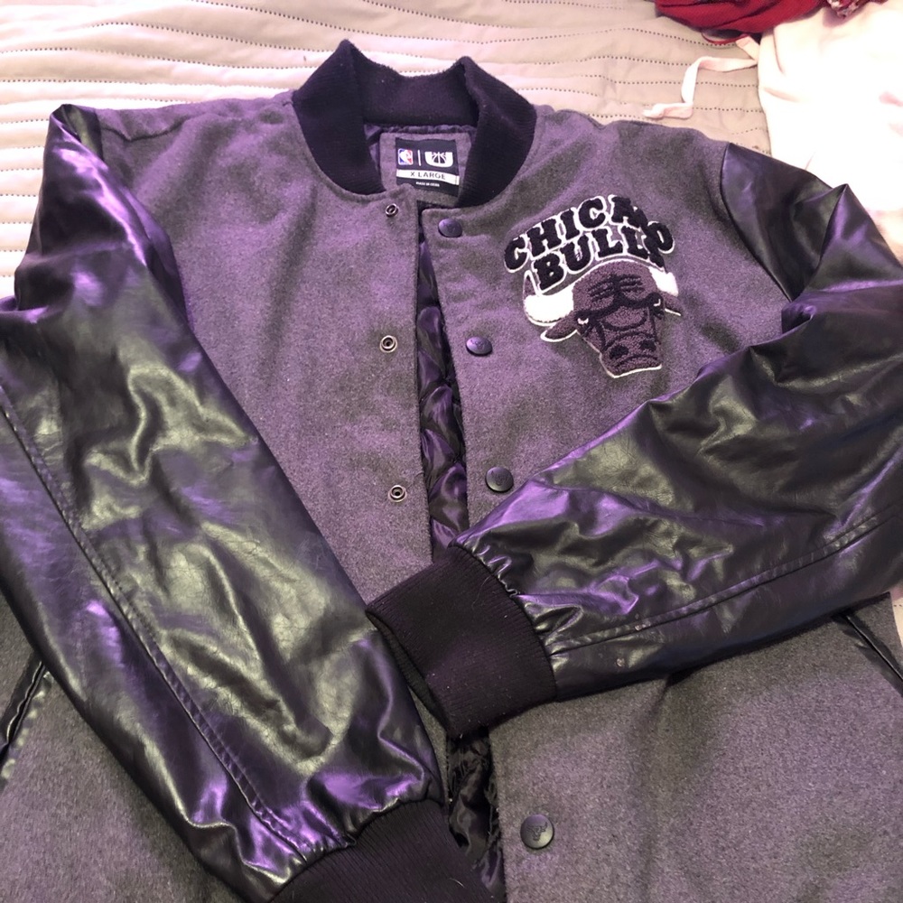 Chicago Bulls NBA leather jacket